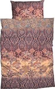 CASATEX Bettwäsche »Suzani«, (3 tlg.), harmonisches Blüten und Paisleydessin