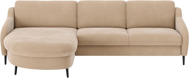 sit&more Ecksofa »Soul L-Form«, wahlweise mit Bett und Bettkasten