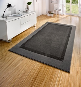 Hanse Home, Teppich, »Band«, HANSE Home, rechteckig, Höhe 9 mm, HANSE Home Teppich »Band«, rechteckig, 9 mm Höhe, Kurzflor, weich, Läufer Grössen, Wohnzimmer, Schlafzimmer, Esszimmer