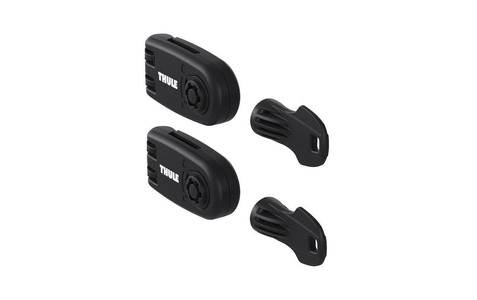 Thule, Thule Thule Wheel Straps Locks 986000 Fahrradträger-Spanngurte, Thule Montage-Kit Wheel Straps Locks 2 Stk.