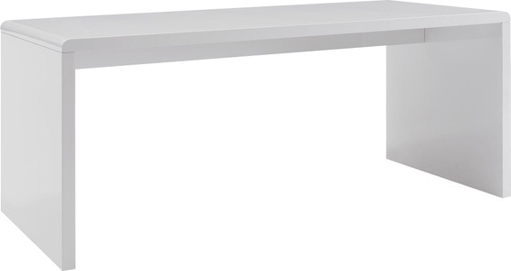 Salesfever, SalesFever Schreibtisch, Weiss hochglanz lackiert, SalesFever Schreibtisch, Weiss hochglanz lackiert
