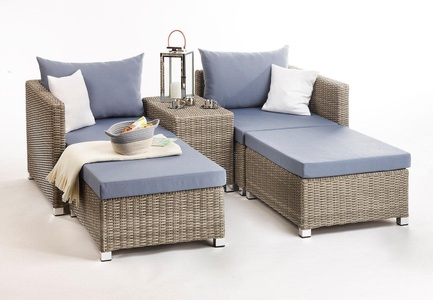 HOME AFFAIRE, Home affaire Loungesessel (5-tlg.), locker Loungesessel, (5 St.)