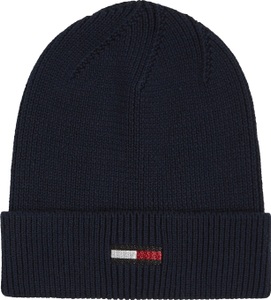 TOMMY JEANS, Tommy Jeans Beanie »TJW ELONGATED FLAG BEANIE«, mit Logostickerei, Tommy Jeans Beanie »TJW ELONGATED FLAG BEANIE«, mit Logostickerei