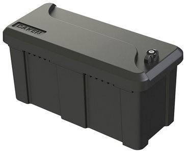 LAS, Werkzeugkiste-Deichselbox 30 kg Polypropylen LAS 11790 56 cm x 27 cm x 25 cm, LAS Anhänger-Deichselbox, 23 l