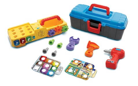 VTech, VTECH Baby Mein erster Werkzeugkasten, Vtech® Spielwerkzeugkoffer »Mein erster Werkzeugkasten«, (Set)