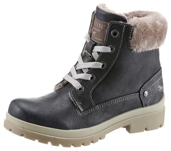 MUSTANG SHOES, Mustang Shoes Winterboots, mit Kunstfellkragen, 