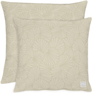 Schubiger, Schubiger Kissen Muschel Outdoor Beige, APELT Dekokissen »3961«, Wendekissenhülle mit Füllung, 1 Stück