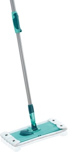 Leifheit, Leifheit Wischmopp Combi M micro duo Telescope, 0 Watt, Leifheit Bodenwischer-Set »Combi M micro duo Telescope«, Wischbreite 33 cm
