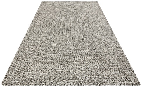 NORTHRUGS, NORTHRUGS Teppich »Trenzado«, rechteckig, In- & Outdoor, Handmade-Look, Gewebt, Wetterfest, Balkon, Wohnzimmer, NORTHRUGS Teppich »Trenzado«, rechteckig, 10 mm Höhe, In- & Outdoor, Handmade-Look, Läufer, Wetterfest, Balkon, Wohnzimmer