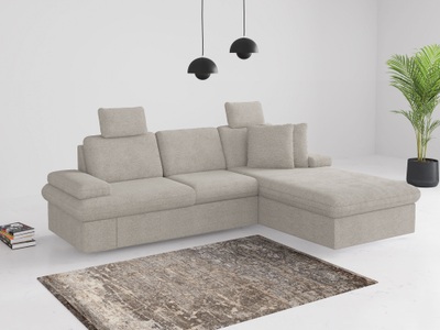 sit&more Ecksofa »Moreno«, mit Armteilverstellung,wahlweise mit Bettfunktion