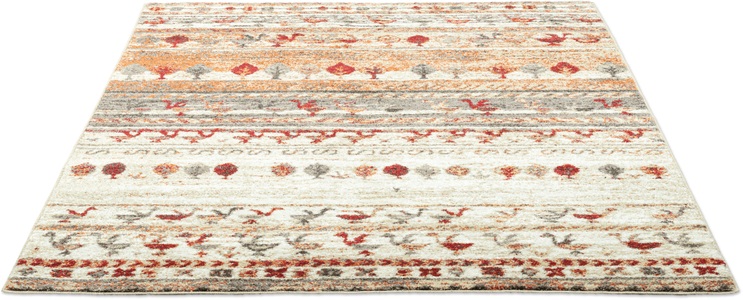 GINO FALCONE, Gino Falcone Teppich »Felicia 26559«, rechteckig, 12 mm Höhe, Kurzflor, modernes Design, weicher Flor, ideal im Wohnzimmer & Schlafzimmer, Gino Falcone Teppich »Felicia 26559«, rechteckig, 12 mm Höhe, Kurzflor, modernes Ethno-Design, weicher Flor