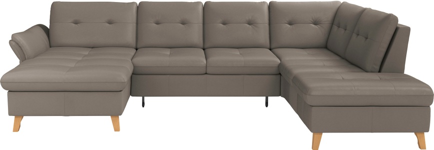 sit&more Wohnlandschaft »Göteborg«, inkl. Sitztiefenverstellung, wahlweise mit Bettfunktion & Bettkasten