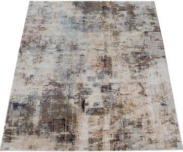 PACO HOME, Paco Home Teppich »Artigo 445«, rechteckig, 2 mm Höhe, Kurzflor, modernes abstraktes Design, ideal im Wohnzimmer & Schlafzimmer, Paco Home Teppich »Artigo 445«, rechteckig, 2 mm Höhe, Kurzflor, modernes abstraktes Design