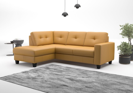 PLACES OF STYLE Ecksofa »Varese« wahlweise mit Bettfunktion und Bettkasten