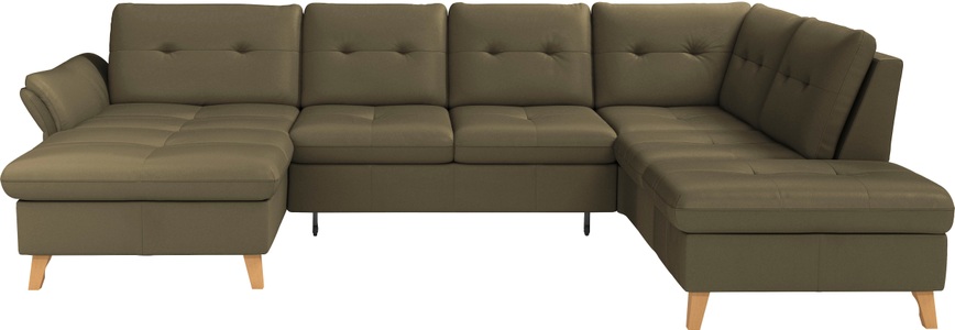 sit&more Wohnlandschaft »Göteborg«, inkl. Sitztiefenverstellung, wahlweise mit Bettfunktion & Bettkasten