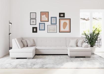 DOMO collection Wohnlandschaft »Treviso«, wahlweise mit Bettfunktion