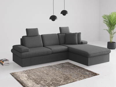 sit&more Ecksofa »Moreno«, mit Armteilverstellung,wahlweise mit Bettfunktion