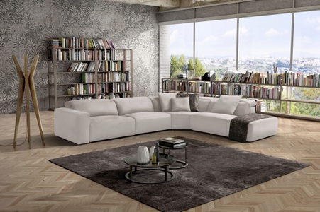 Egoitaliano, Egoitaliano Ecksofa »Beverly«, wahlweise mit elektrischer Relaxfunktion, inklusive Kopfteilverstellung, Egoitaliano Ecksofa »Beverly, extravangantes Designsofa mit erstklassigem Sitzkomfort«, wahlweise mit elektrischer Relaxfunktion, Kopfteilverstellung
