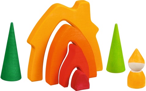 undefined, Goki 58427 Spielzeug-Set, Goki 58427 - Zwergenhaus