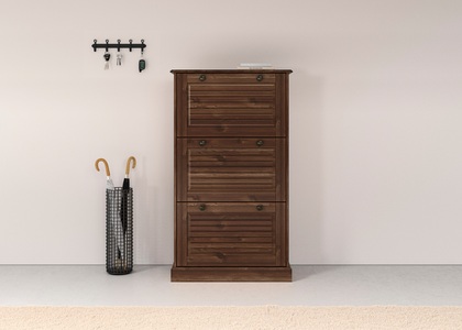 Home affaire Schuhschrank »Liotta«, Mit 3 Klappen