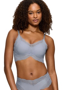 TRIUMPH, Bh Damen Blau 3, Triumph Schalen-BH »Lift Smart P EX«, Strech-Spitze
