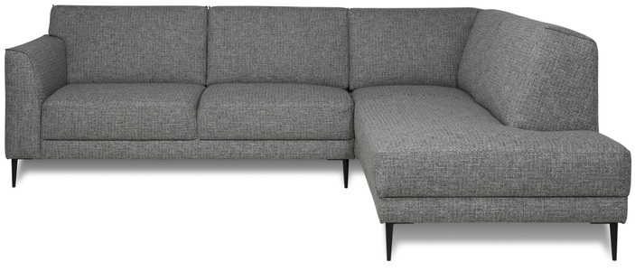 PLACES OF STYLE, Places of Style Ecksofa »Oshawa«, mit festen Sitz- und Rückenkissen, 