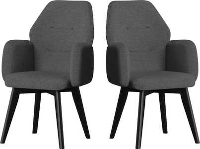 PREMIUM COLLECTION BY HOME AFFAIRE, Premium collection by Home affaire Armlehnstuhl »Madison«, 1 St., Strukturstoff-Struktur 1, Mit verschiedenen Gestellen erhältlich, 