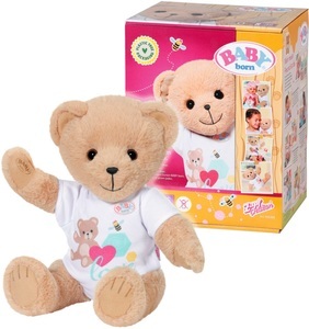 Zapf Creation, Zapf Creation BABY born® Bär weiß, Baby Born Kuscheltier »Teddy Bär, weiss«, inklusive Strampler - Teddybär