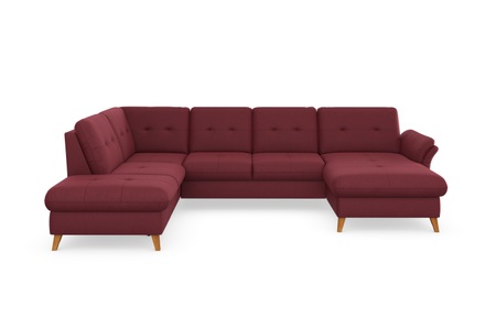 sit&more Wohnlandschaft »Göteborg«, inklusive Sitztiefenverstellung und Federkern, wahlweise mit Bettfunktion und Bettkasten
