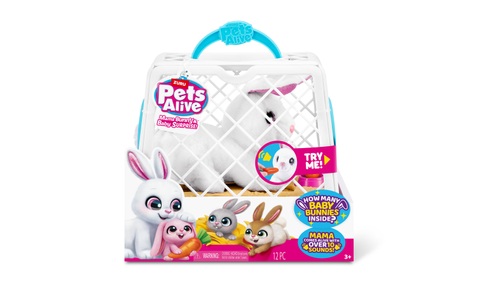 Zuru, Zuru - Pets Alive Mama & Baby Bunny, Multicolor, Zuru - Pets Alive Mama & Baby Bunny, Multicolor