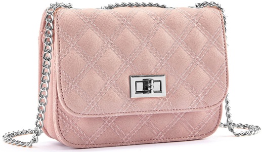 Lascana, LASCANA Umhängetasche, Handtasche im Mini-Format mit Kettenhenkel, LASCANA Umhängetasche »Minibag«, Handtasche, Henkeltasche mit Kettenhenkel VEGAN