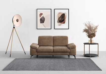 SIT&MORE, sit&more 2-Sitzer »Cabana«, Breite 191 cm, wahlweise mit Sitztiefen- und Kopfteilfunktion, sit&more 2-Sitzer »Cabana«, Breite 191 cm, wahlweise mit Sitztiefen- und Kopfteilfunktion