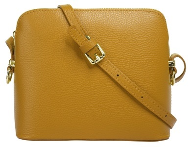 CLUTY, Cluty Umhängetasche, Cluty Umhängetasche, echt Leder, Made in Italy