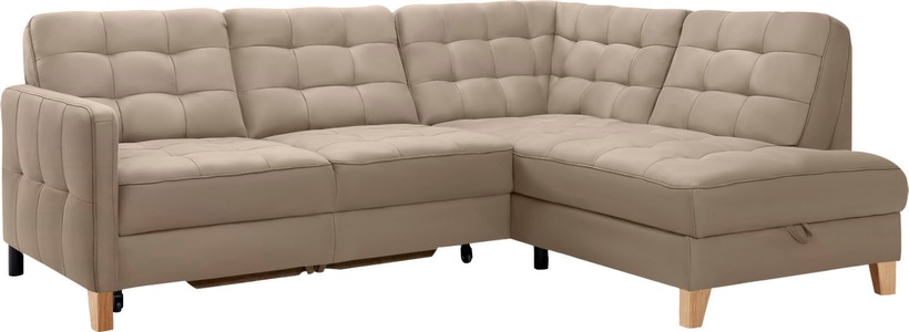 exxpo - sofa fashion, exxpo - sofa fashion Ecksofa »Elio«, wahlweise mit Bettfunktion und Bettkasten, in vielen Bezugsqualitäten, exxpo - sofa fashion Ecksofa »Elio, kompakt & bequem, zeitloses Design, Breite 228cm, L-Form« wahlweise mit Bettfunktion und Bettkasten