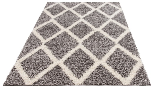 MY HOME, Hochflor-Teppich, »Linz«, my home, rechteckig, Höhe 31 mm, maschinell gewebt, 