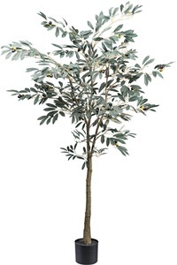 Creativ green, Creativ green Kunstbaum »Olive«, mit detailgetreuer Gestaltung, Creativ green Kunstbaum »Olive« mit detailgetreuer Gestaltung