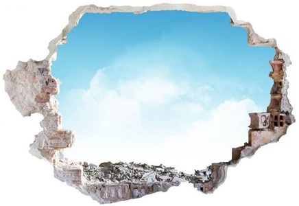 Wall-Art, Wall-Art Wandtattoo »Sommer Wandaufkleber Himmel«, 