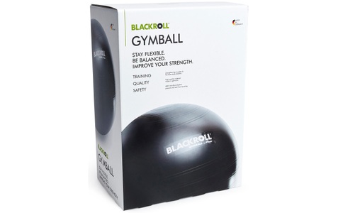 BLACKROLL, Blackroll - Gymball 65 - Schwarz, BLACKROLL Gymnastikball Gymball Schwarz 12cm (1 Stk)