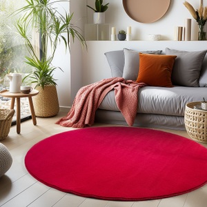 Ayyildiz Teppiche, Ayyildiz Teppiche Teppich »SKY 5400«, rund, Besonders weich / Softfllor / waschbar, Ayyildiz Teppiche Teppich »SKY 5400«, rund, 7 mm Höhe, Besonders weich / Softfllor / waschbar