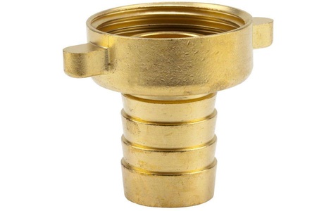 Gardena, GARDENA 7141-20 Messing Schlauch-Verschraubung 30,3 mm (1) IG, 19 mm (3/4) Ø, GARDENA 07141-20 Messing Schlauch-Verschraubung 19 mm (3/4) Ø, 33,3 mm (G1)