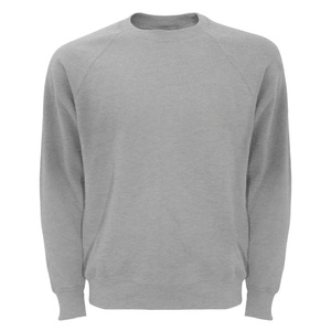 Fruit Of The Loom, Fruit of the Loom Rundhalspullover »Belcoro® Pullover / Sweatshirt«, Fruit of the Loom - Raglanärmeln Belcoro® Sweatshirt, für Herren, Grau, Größe M