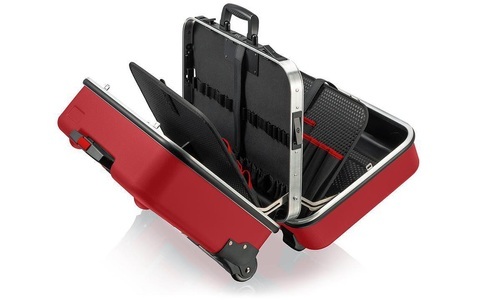 Knipex, Knipex Werkzeugkoffer BIG Twin Move, Knipex Werkzeugkoffer »BIG Twin Move RED, Elektro, leer«
