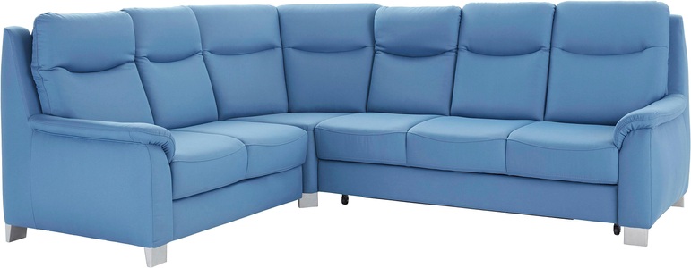SIT&MORE, sit&more Ecksofa, sit&more Ecksofa »Boccaccio L-Form«, mit Federkern und Kopfteilverstellung, wahlweise mit Bettfunktion