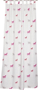Esprit, Vorhang, »E-Unicorn«, Esprit, Ösen 1 Stück, Esprit Vorhang »E-Unicorn«, (1 St.), HxB: 250x140, bedruckt mit Einhorn-Motiv