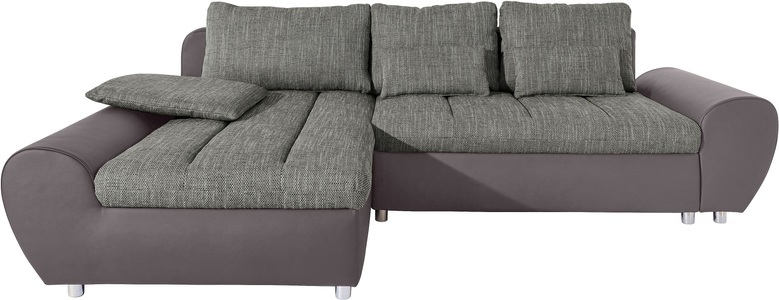 SIT&MORE, sit&more Ecksofa »Bandos«, sit&more Ecksofa »Bandos L-Form«, in 2 unterschiedlichen Grössen, wahlweise mit Bettfunktion