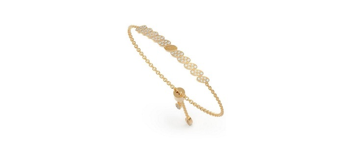Guess, Armband Damen Gold Verstellbar, 
