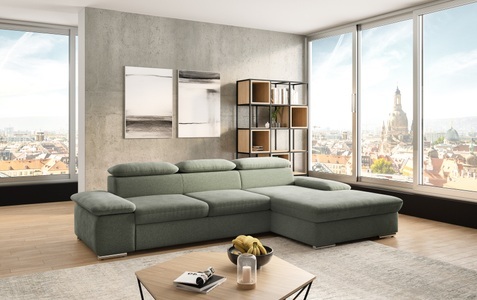 SIT&MORE, sit&more Ecksofa »Valantine L-Form«, inkl. Kopf- und Armteilverstellung, wahlweise mit Bettfunktion, sit&more Ecksofa »Valantine L-Form, B: 286 cm« mit Arm- & Kopfteilverstellung, optional mit Bettfunktion