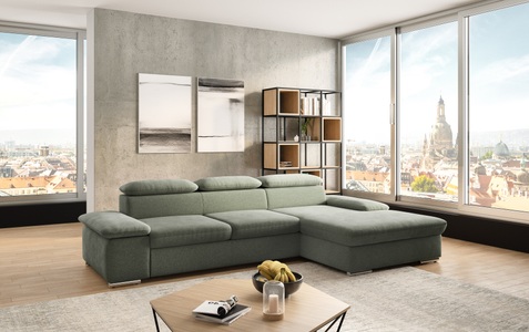 SIT&MORE, sit&more Ecksofa »Valantine L-Form«, inkl. Kopf- und Armteilverstellung, wahlweise mit Bettfunktion, sit&more Ecksofa »Valantine L-Form, B: 286 cm« mit Arm- & Kopfteilverstellung, optional mit Bettfunktion