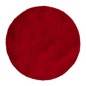 OCI Die Teppichmarke, OCI DIE TEPPICHMARKE Teppich »ROCKY SOFT«, rund, OCI DIE TEPPICHMARKE Teppich »ROCKY SOFT«, rund, 35 mm Höhe, Kunstfell, weich, kuschelig, maschinell gewebt, waschbar