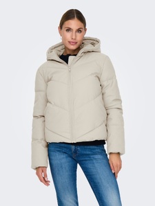 JDY Steppjacke »JDYARNHEM WATER REP SHORT PUFFA OTW NOOS«, mit Kapuze
